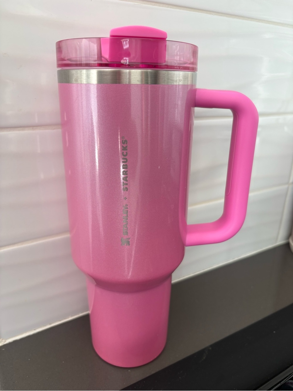 Stanley Pink Travel Tumbler Base
